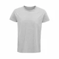 T Shirt Personalizzata Cotone Biologico Eco Grigio Melange