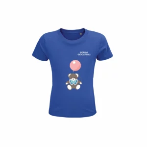 T Shirt Personalizzata Cotone Organico Eco Bambino Berlini Giocattoli
