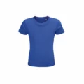 T Shirt Personalizzata Cotone Organico Eco Bambino Blu