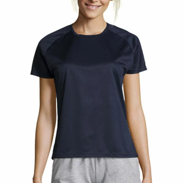 T Shirt Personalizzata Sintetica Blu Notte