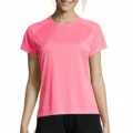 T Shirt Personalizzata Sintetica Donna Rosa Fluo