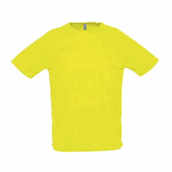 T Shirt Personalizzata Sportiva Giallo Fluo
