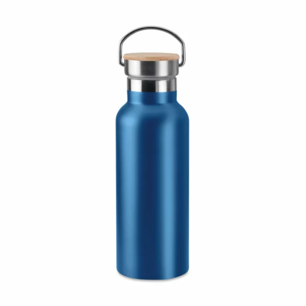Borraccia Termica Cap Borraccia Termica Personalizzata Legno Blu