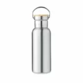 Borraccia Termica Cap Borraccia Termica Personalizzata Legno Silver