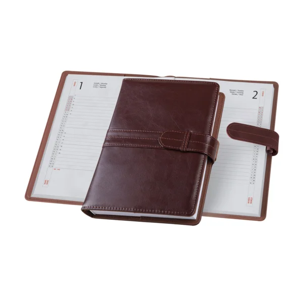 Agenda Personalizzata Similpelle Aperta