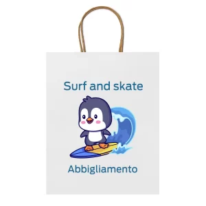 Borse Di Carta Personalizzate L Con Logo Surf
