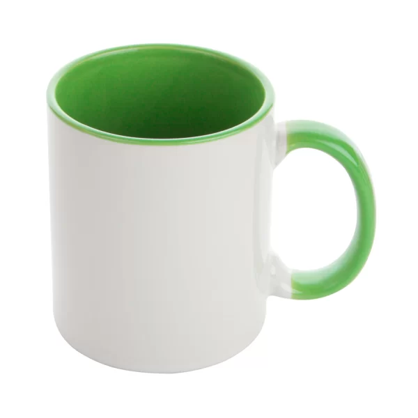 Mug Personalizzata Inside Verde Tazza Particolare Creativa Interno Colorato