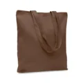 Shopper In Tela Personalizzate Marrone Chiaro