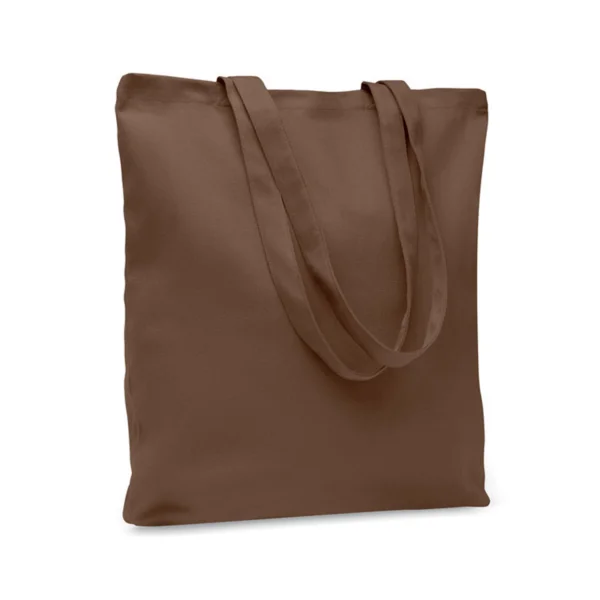 Shopper In Tela Personalizzate Marrone Chiaro
