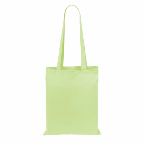 Shopper Personalizzata Resistente Cotton Strong Verde Chiaro