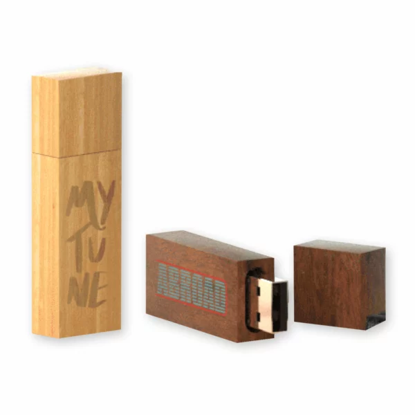 Chiavetta Usb Personalizzata Legno Madera Esposizione