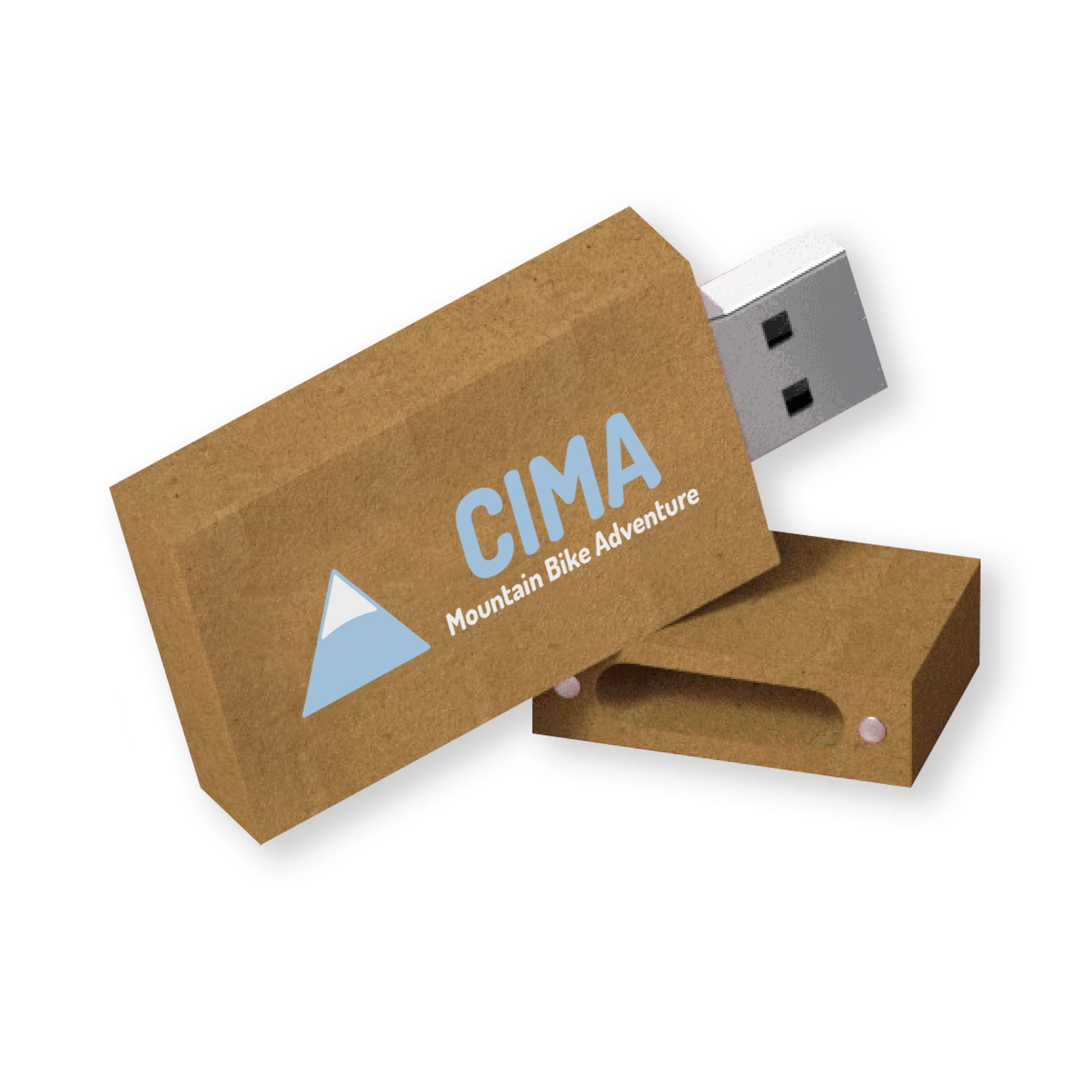 Scatola Regalo In Lino Con Chiavetta USB In Cristallo Personalizzata - Foto 10