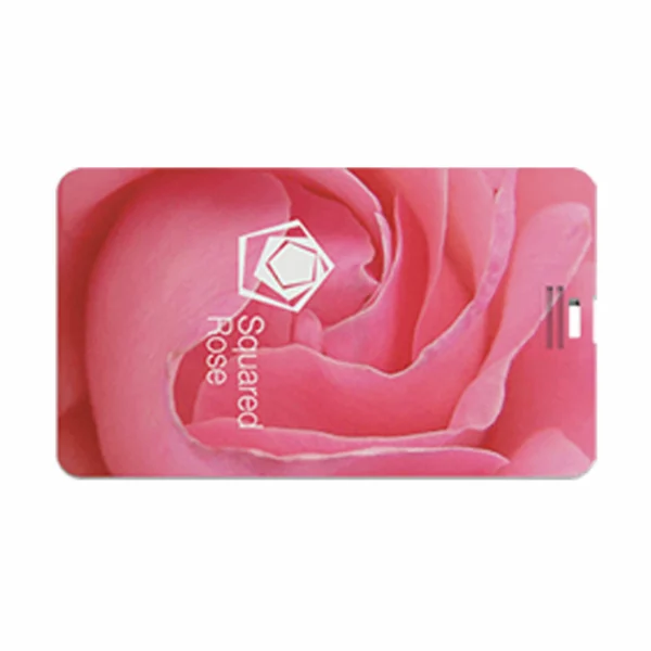 Usb Personalizzata Card Stampa Rosa