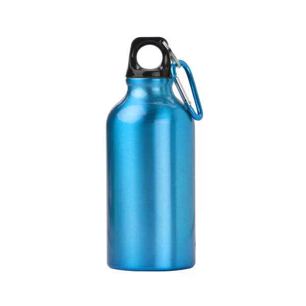 Borraccia Personalizzata Consegna Veloce Alu 400 Express 48h Azzurro Celeste