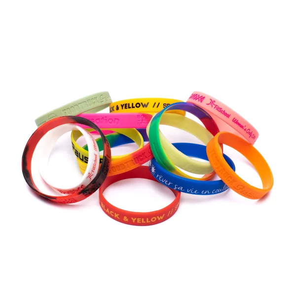 Braccialetti Gomma Budget gadget personalizzato