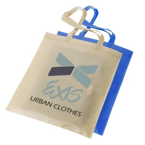 Shopper Stampata Con Logo Borsa Veloce Express