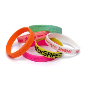 Braccialetti Personalizzati Silicone Stampati