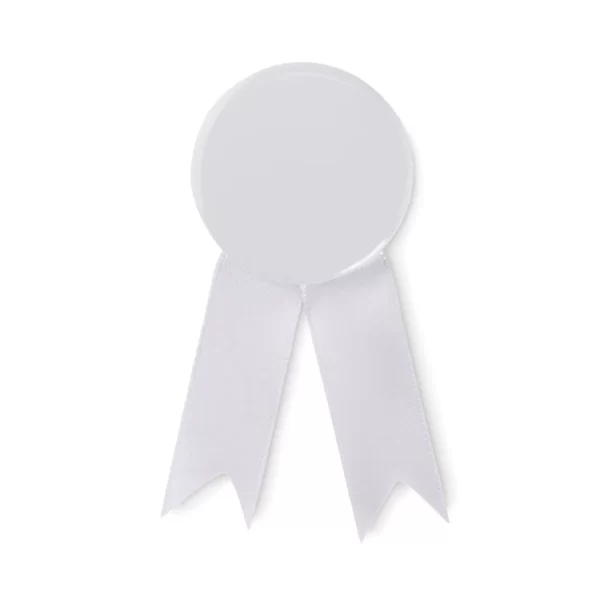 Coccarda Personalizzata Bianco