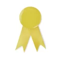 Coccarda Stampata Giallo