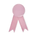 Coccarda Stampata Rosa