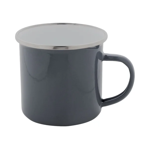 Tazza Personalizzata Smaltata Grigio