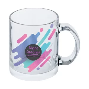 Tazza Personalizzata Vetro Logo Stampato