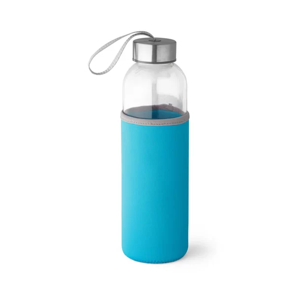 Borraccia Vetro Personalizzata Azzurro