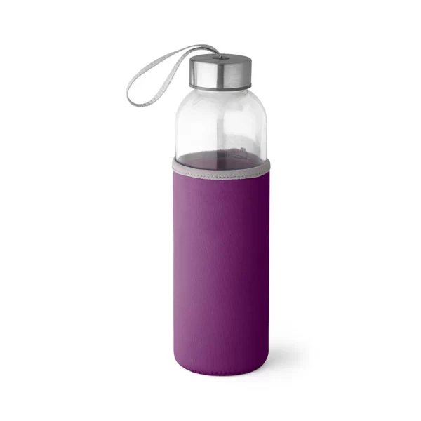 Borraccia Vetro Personalizzata Viola