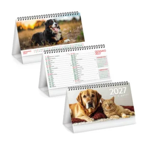 Calendario Da Tavolo Cani E Gatti