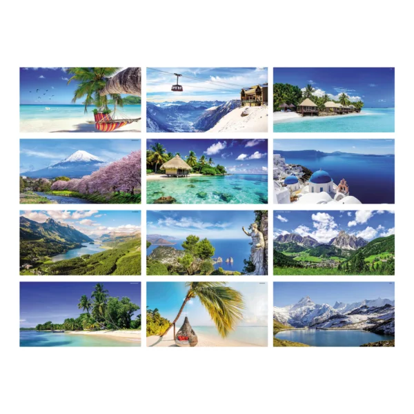 Calendario Personalizzato Panorami Mesi