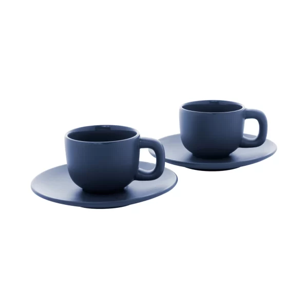 Set Tazzine Colorate Personalizzabili Blu Da Stampare