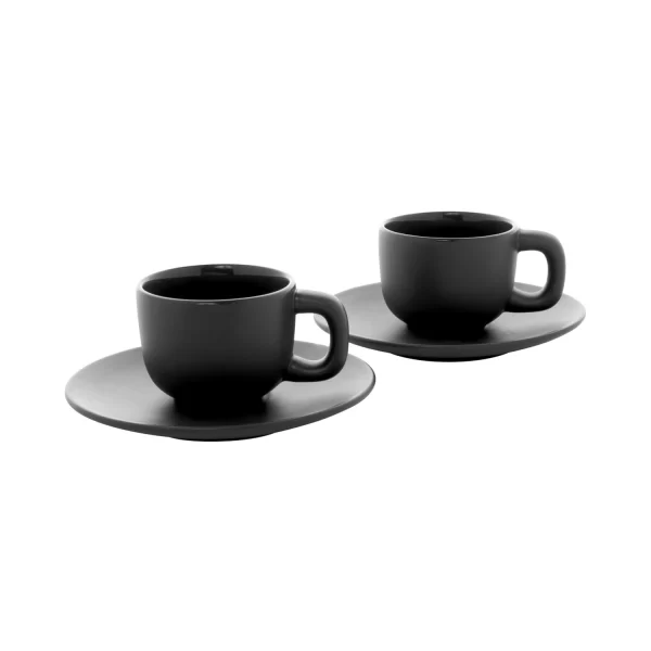 Set Tazzine Colorate Personalizzabili Nero Da Stampare