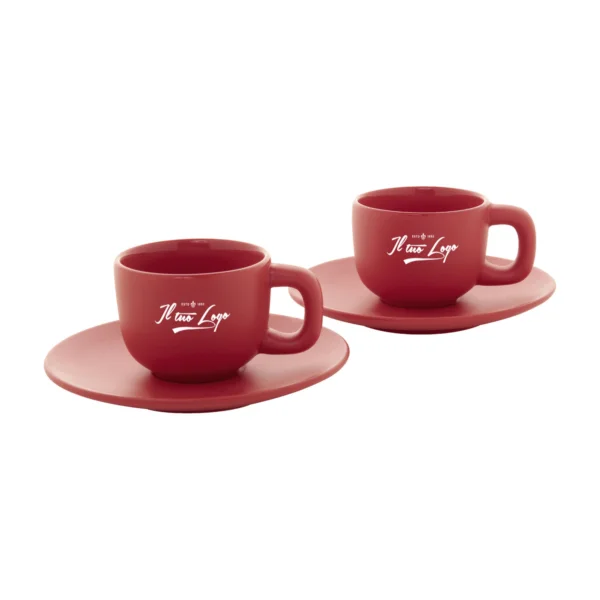 Set tazzine da caffè Color gadget personalizzato