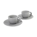 Tazzine Colorate Personalizzabili Coppia Grigio