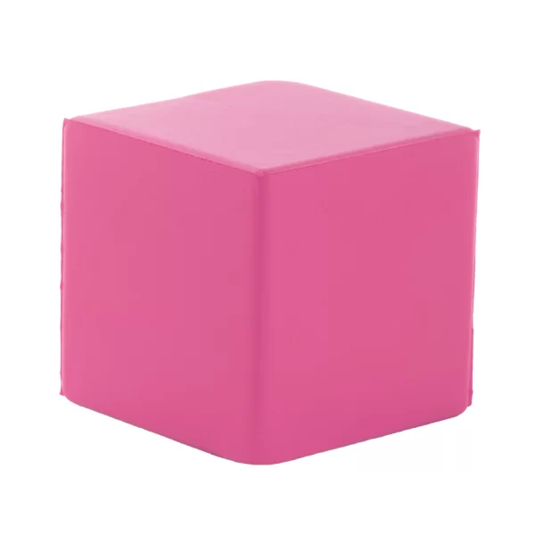 Antistress Con Logo Personalizzato Cube Rosa Fucsia