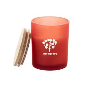 Candele Con Logo Glass