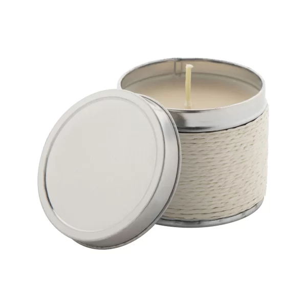 Candele Personalizzate Vintage Bianca Profumo Vaniglia