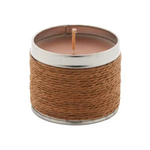 Candele Personalizzate Vintage Marrone Profumo Cioccolato