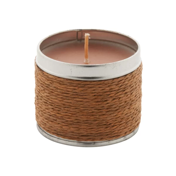 Candele Personalizzate Vintage Marrone Profumo Cioccolato