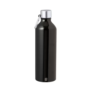 Borraccia Sostenibile Personalizzabile Globe Nero Black