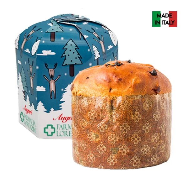 Panettone uvetta e canditi 100 gr gadget personalizzato