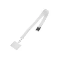 Porta Badge Attacco Cellulare Connect Bianco White