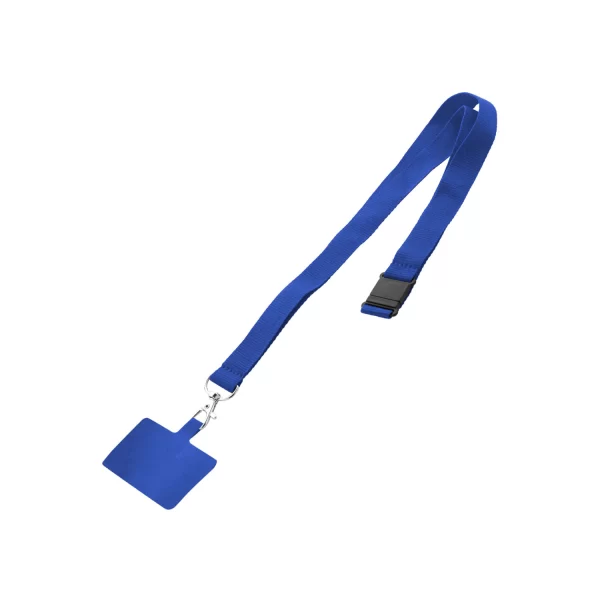 Porta Badge Attacco Cellulare Connect Blue