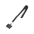 Porta Badge Attacco Cellulare Connect Nero Black