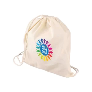 Zaino Sacca Consegna Veloce Cotton Con Logo