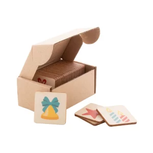 Gioco Personalizzato Natalizio Memory Stampa Logo Su Tessere