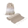 Telo Mare E Zaino Personalizzati Beige