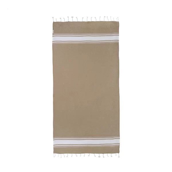 Telo Mare Personalizzato Ecologico Natural Beige