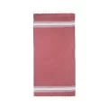 Telo Mare Personalizzato Ecologico Natural Rosso
