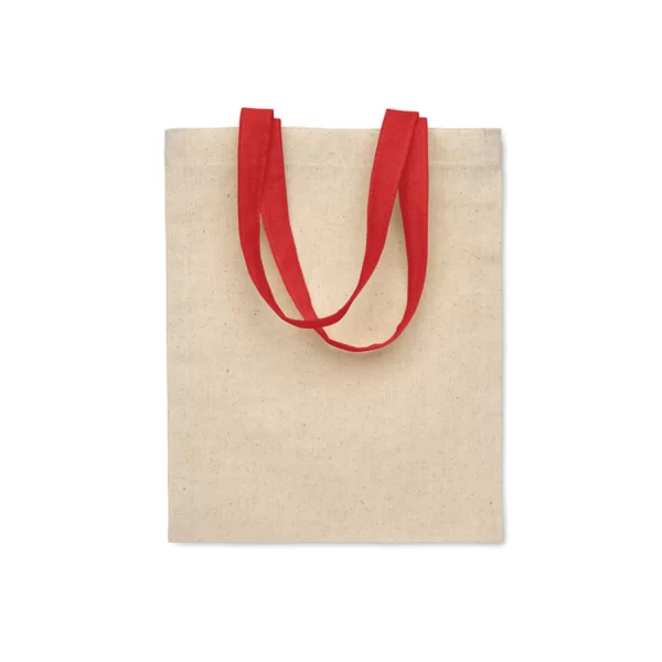 Borsa Regalo Cotone Manici Colorati Tiny Rosso